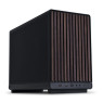 Lian Li A3-mATX-WD-26.3L Micro Form Factor Chassis-No Fans Included-Supports 360mm AIO-Modularity Design-for M-ATX, ITX Motherboard-DAN Cases Collaboration-Wood Front Panel-Black (A3X-WD)